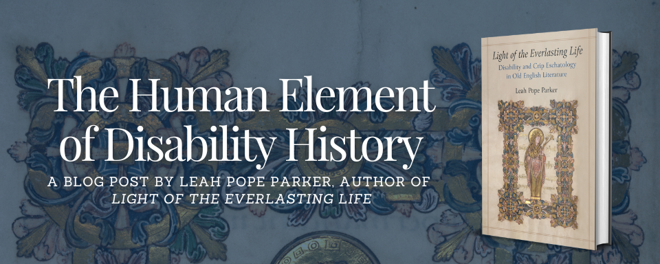 title of the blog post with an image of the book cover "Light of the Everlasting Life"