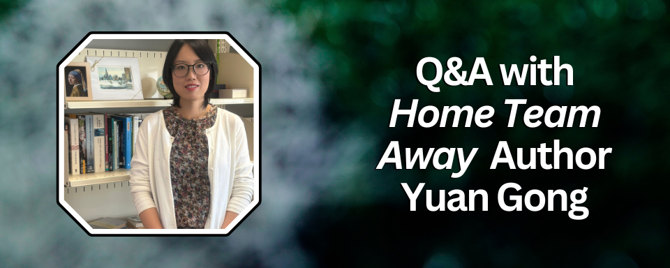 Photo of author alongside the blog post title
