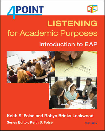 Cover of 4 Point Listening for Academic Purposes (with Audio CD) - Introduction to EAP