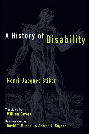 Cover of A History of Disability