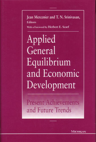 Cover of Applied General Equilibrium and Economic Development - Present Achievements and Future Trends