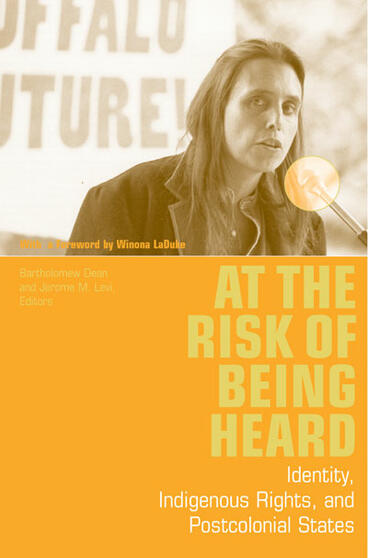 Cover of At the Risk of Being Heard - Identity, Indigenous Rights, and Postcolonial States