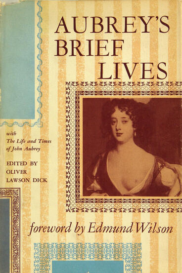 Cover of Aubrey's Brief Lives: with The Life and Times of John Aubrey | Oliver Lawson Dick &amp; Edmund Wilson | 9780472912407