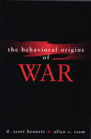 Cover of The Behavioral Origins of War