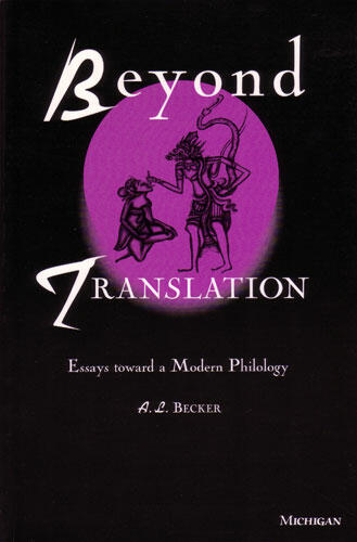 Cover of Beyond Translation - Essays toward a Modern Philology