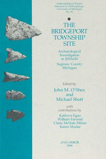 Cover of The Bridgeport Township Site - Archaeological Investigation at 20SA620, Saginaw County, Michigan