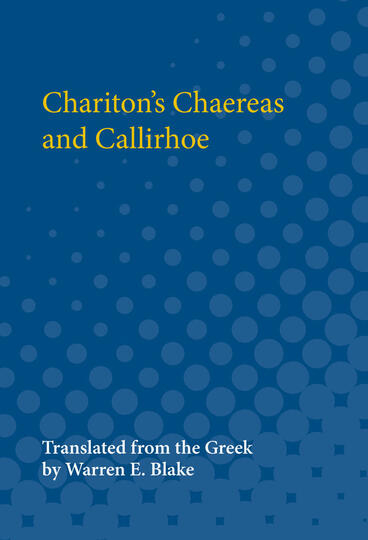 Cover of Chariton's Chaereas and Callirhoe