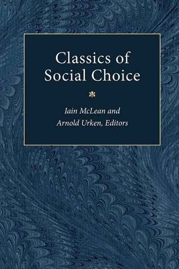 Cover of Classics of Social Choice