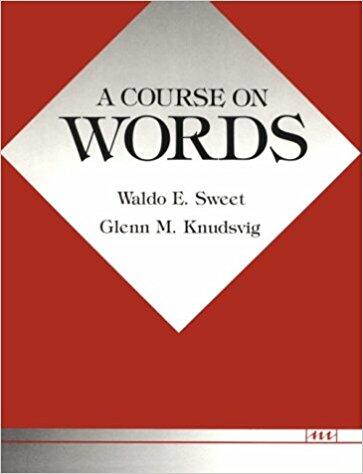 Cover of A Course on Words