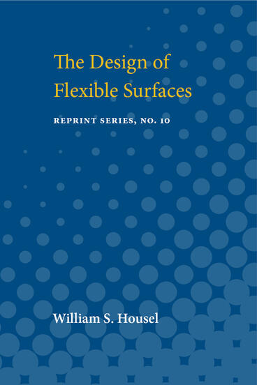 Cover of Design of Flexible Surfaces | William  E. Housel | 9780472913206
