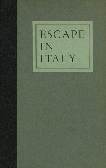 Cover of Escape in Italy: The Narrative of Lieutenant William L. Newnan United States Rangers | William L. Newnan | 9780472912483