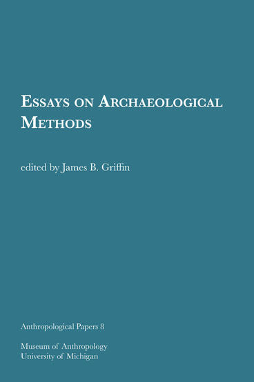 Cover of Essays on Archaeological Methods