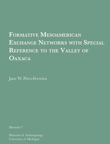 Cover of Formative Mesoamerican Exchange Networks with Special Reference to the Valley of Oaxaca