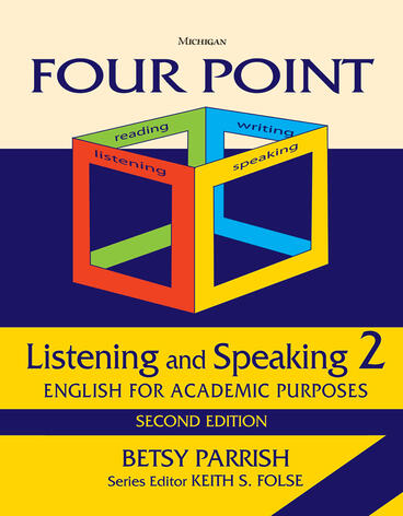 Cover of Four Point Listening and Speaking 2, Second Edition (No Audio) - English for Academic Purposes
