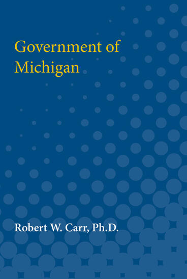 Cover of Government of Michigan