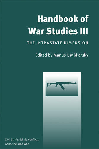 Cover of Handbook of War Studies III - The Intrastate Dimension
