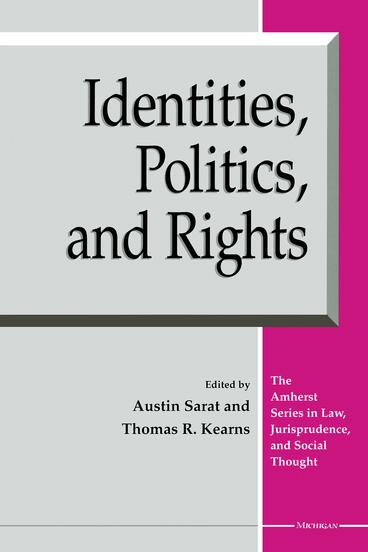 Cover of Identities, Politics, and Rights