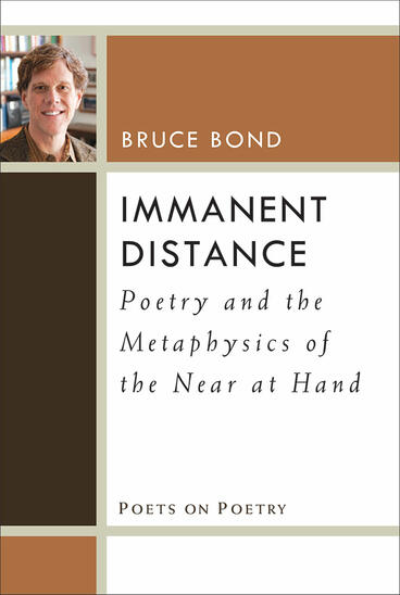 Cover of Immanent Distance - Poetry and the Metaphysics of the Near at Hand