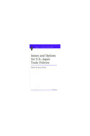 Cover of Issues and Options for U.S.-Japan Trade Policies