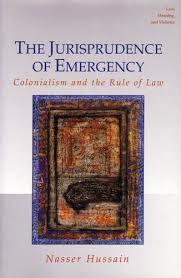 Cover of The Jurisprudence of Emergency - Colonialism and the Rule of Law