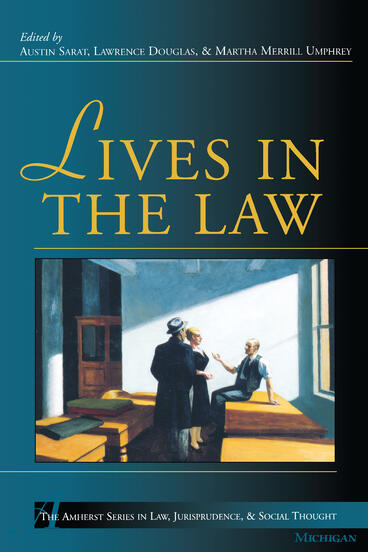 Cover of Lives in the Law