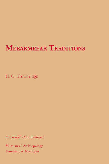 Cover of Meearmeear Traditions