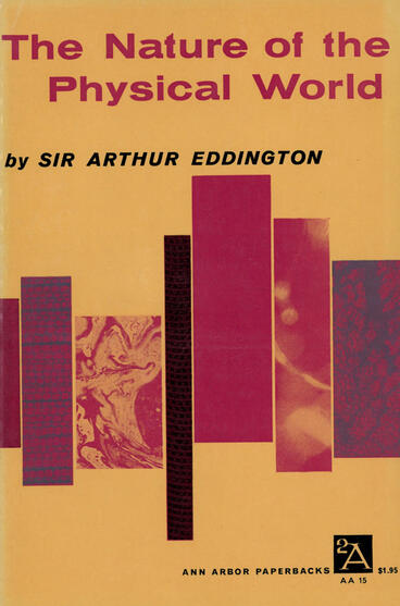 Cover of Nature of the Physical World | Arthur Eddington | 9780472913190