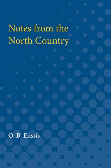 Cover of Notes from the North Country