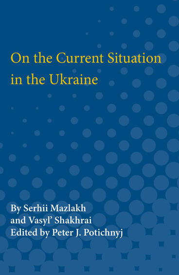 Cover of On the Current Situation in the Ukraine