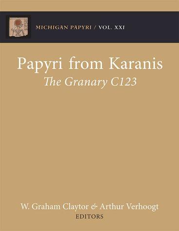 Cover of Papyri from Karanis - The Granary C123