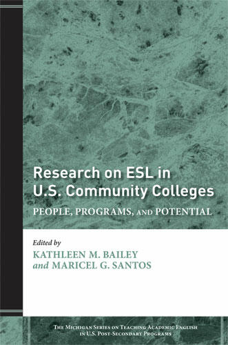 Cover of Research on ESL in U.S. Community Colleges - People, Programs, and Potential