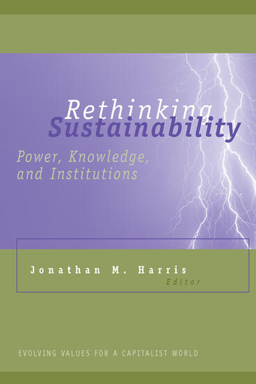 Cover of Rethinking Sustainability - Power, Knowledge, and Institutions