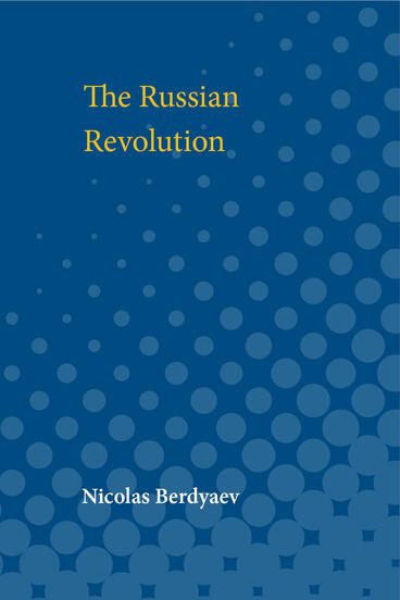 Cover of Russian Revolution | Nicolas Berdyaev | 9780472913398