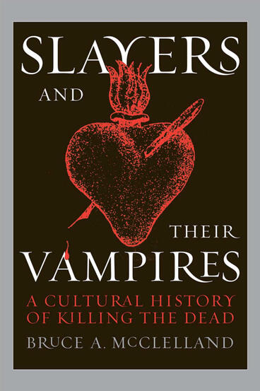 Cover of Slayers and Their Vampires - A Cultural History of Killing the Dead