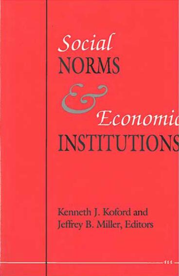 Cover of Social Norms and Economic Institutions