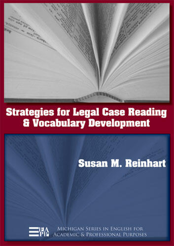 Cover of Strategies for Legal Case Reading and Vocabulary Development