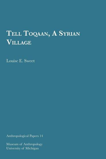 Cover of Tell Toqaan, A Syrian Village