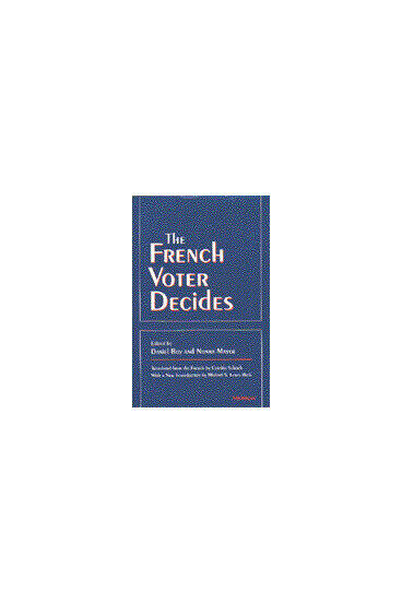 Cover of The French Voter Decides