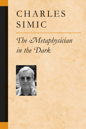 Cover of The Metaphysician in the Dark