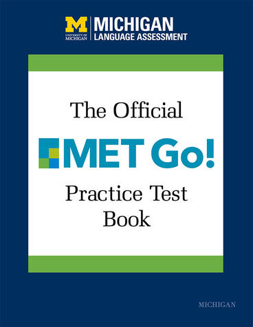 Cover of The Official MET Go! Practice Test Book