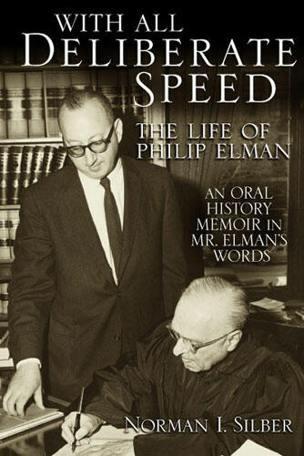 Cover of With All Deliberate Speed - The Life of Philip Elman