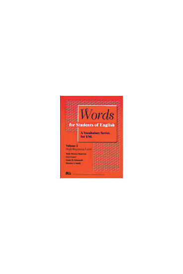 Cover of Words for Students of English, Vol. 2 - A Vocabulary Series for ESL